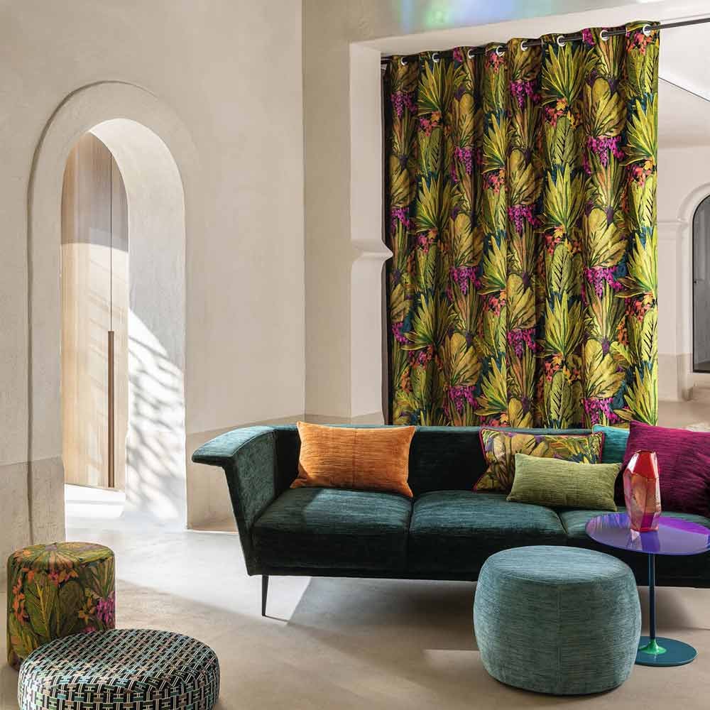 Tendaggi decorativi con motivo botanico